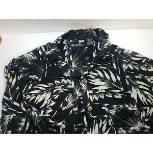 Puritan Mens Hawaiian Short Sleeve Button Up Shirt XL